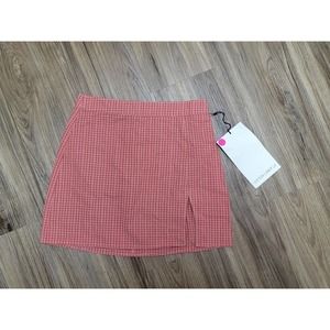 Cotton Candy LA Plaid Skirt